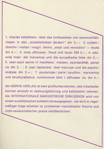 Buchcover Rückseite